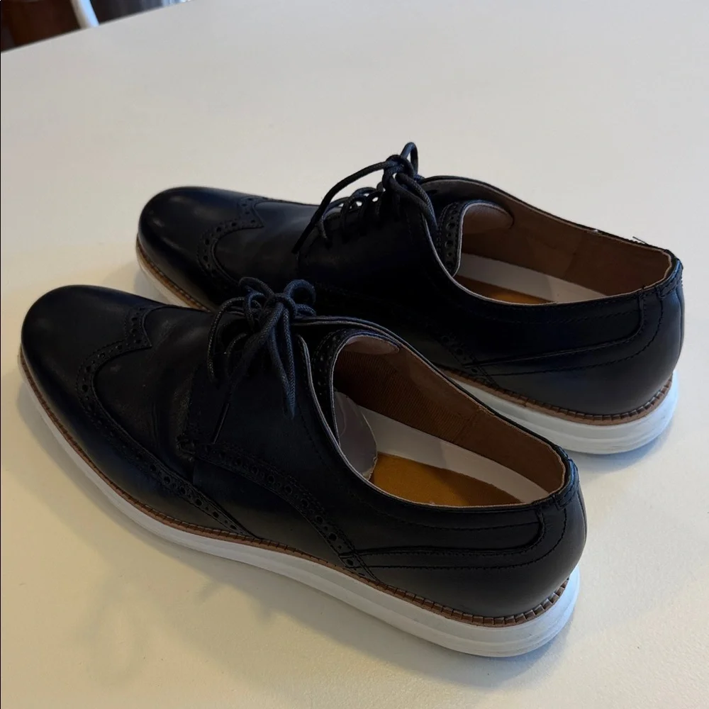 Cole Haan Men's Black Leather Dress Shoes Sz 13. No Box. Tub3